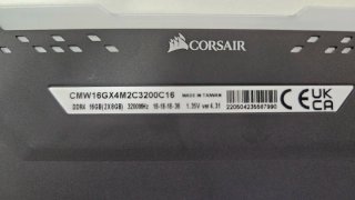4x Corsair Vengeance RGB PRO 32GB DDR4 3200mhz RAM