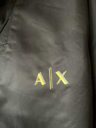 Giubbotto Uomo Armani Exchange Nero/Verde