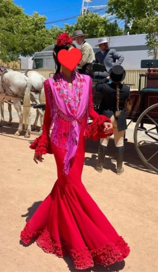 Traje de flamenca Sibilina