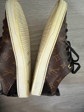 Zapatos Louis Vuitton Mujer Marrón/Negro