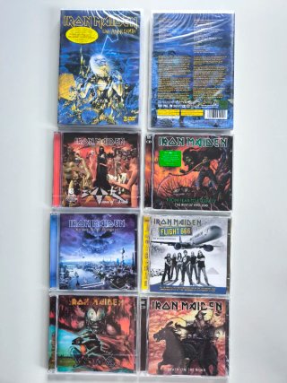 CDs y DVDs Metallica Iron Maiden