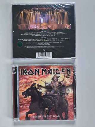 CDs y DVDs Metallica Iron Maiden