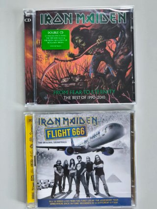 CDs y DVDs Metallica Iron Maiden