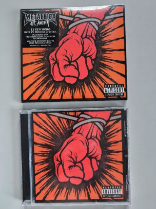 CDs y DVDs Metallica Iron Maiden