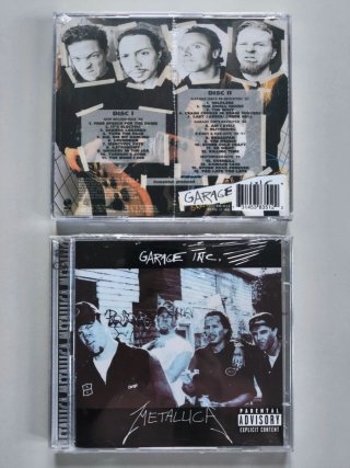 CDs y DVDs Metallica Iron Maiden