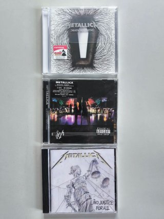CDs y DVDs Metallica Iron Maiden