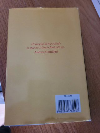 Camilleri Trilogia delle metamorfosi