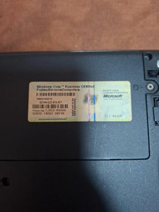 Portátil Fujitsu Siemens Gris