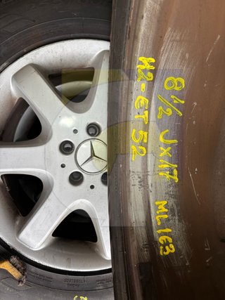 JUEGO DE 4 RUEDAS CON LLANTAS MERCEDES ML (163)