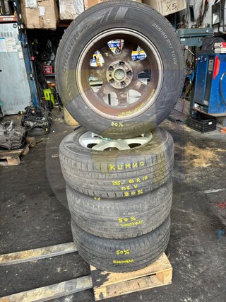 JUEGO DE 4 RUEDAS CON LLANTAS MERCEDES ML (163)