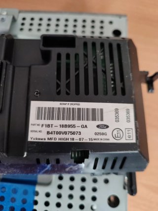 KitRadio+Pantalla FordFiesta Focus.Ecosport2013-17