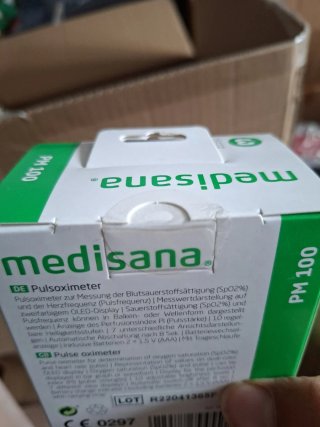 Oximetro pulsiometro Medisana PM 100 NUEVO