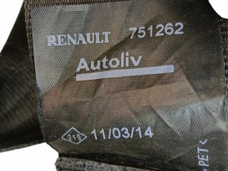 CINTURON SEGURIDAD TRASERO DERECHO DACIA DUSTER I