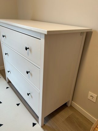 Cómoda IKEA HEMNES Blanca