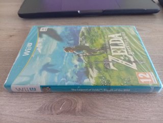 Zelda Breath of the Wild Wii U sigillato