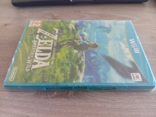 Zelda Breath of the Wild Wii U sigillato