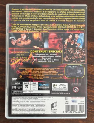Resident Evil DVD