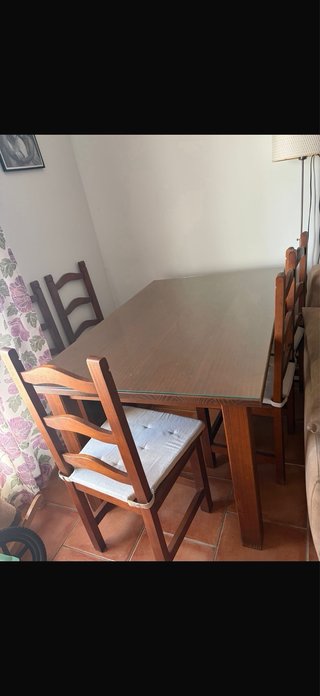 Mueble de salón completo madera
