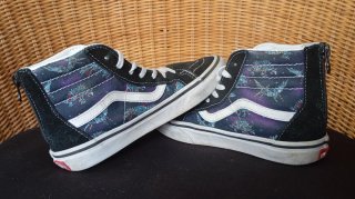 Zapatillas Vans Sk8 High Talla 34 Dinosaurios