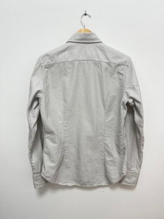 Camisa italiana Mastei Ferretti gris y blanca