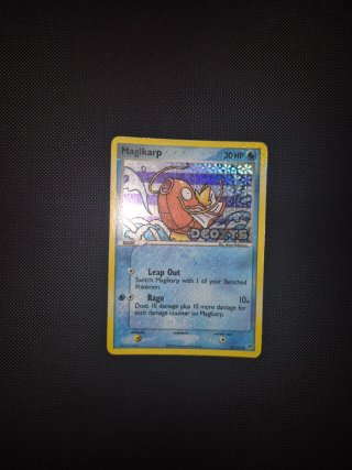 Magikarp ex Deoxys Stamped Carta Pokémon