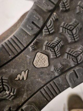 Botas de montaña marrones