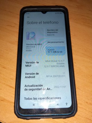Xiaomi Redmi 9A Negro