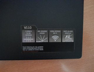 Portátil Lenovo V110-15ISK Azul