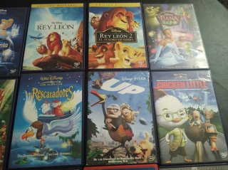Lote 22 DVDs infantiles