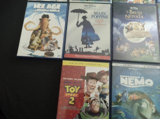 Lote 22 DVDs infantiles
