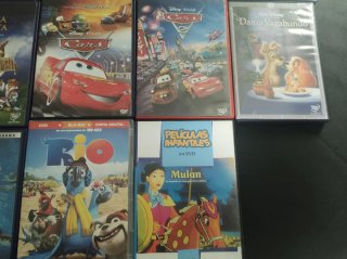 Lote 22 DVDs infantiles