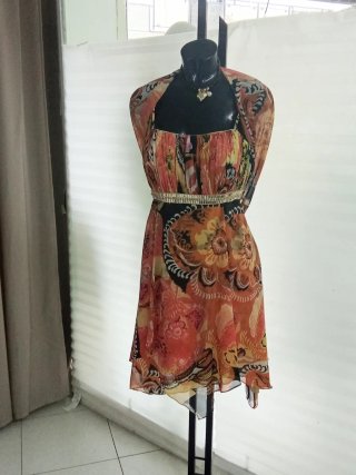 Abito donna fantasia floreale
