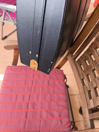 Maletín cuero ejecutivo vintage negro