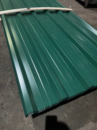 Chapa Tejado Trapezoidal Verde 6m
