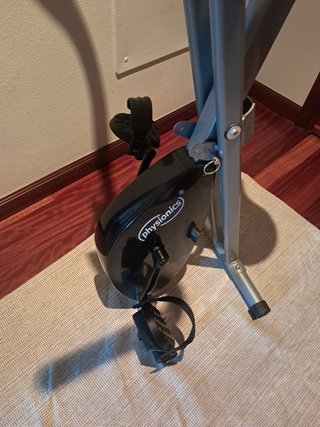 Bicicleta estática plegable