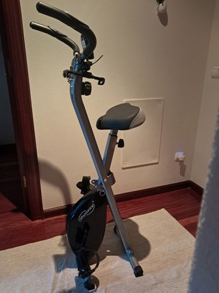 Bicicleta estática plegable