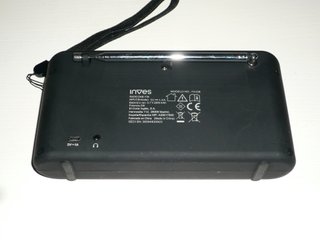 Radio Inves FS-038 DAB/DAB+/FM Negra