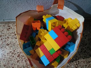 Piezas de construcción para montar