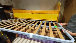 Cama nido de madera pino con cajones 640513971