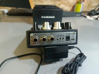 Pedal TC Electronic SpectraDrive - Preamp DI bajo