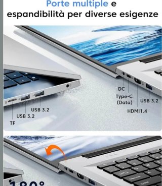 Portátil Tivique 18.5 FHD IPS