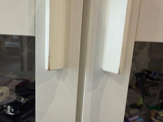 Vitrina Ikea Cristal y Madera