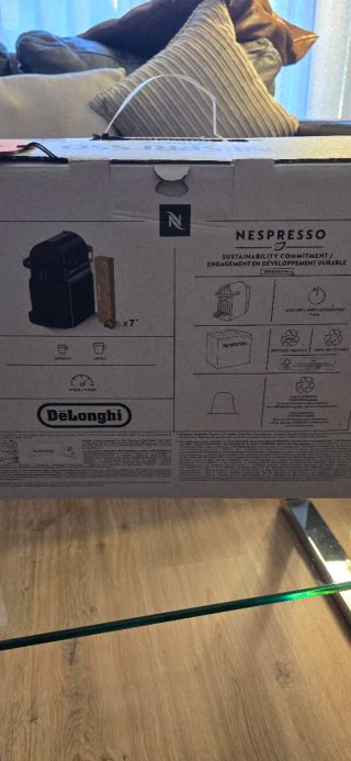 Cafetera Nespresso DeLonghi Inissia Nueva