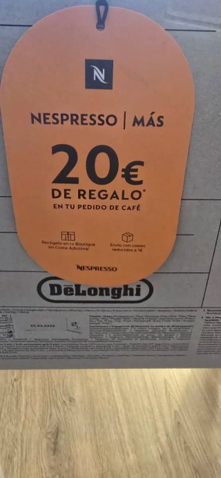 Cafetera Nespresso DeLonghi Inissia Nueva