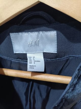 Chaqueta negra elegante