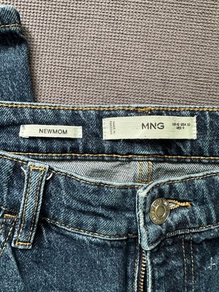 Jeans vita alta Mango Mom Fit