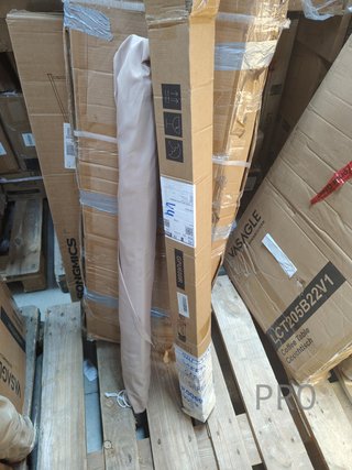 Parasol 160 cm, Sun Protection, UPF 50+, Beach Umbrella, 30°