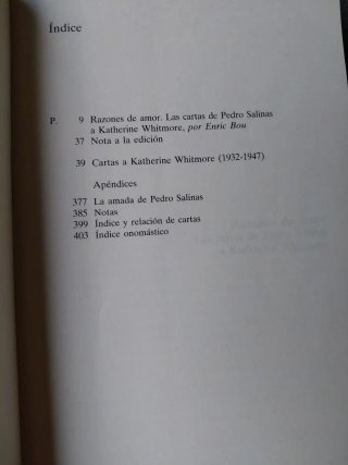 Cartas a Katherine Whitmore