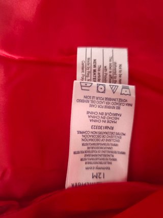 Chaleco Tommy Hilfiger bebé 12 meses