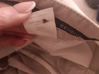 Pantalones cortos hombre beige